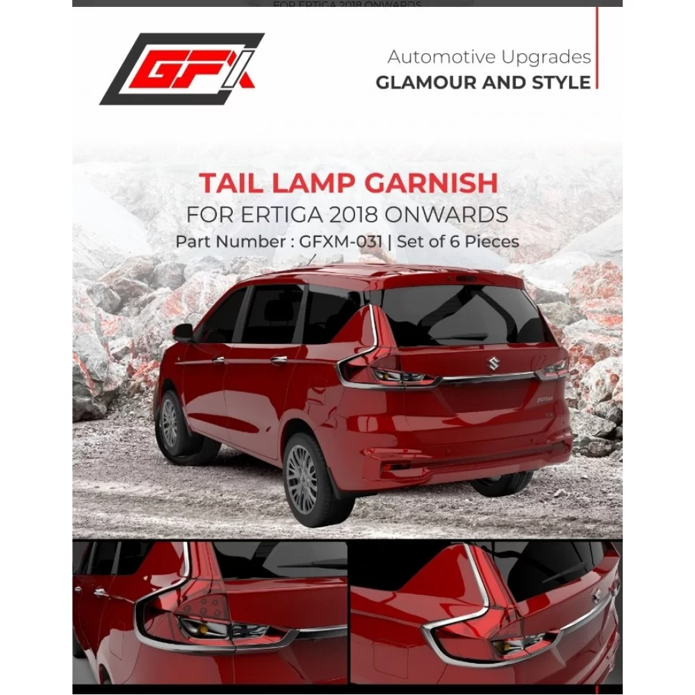 Buy Maruti Suzuki Ertiga 2018 Tail Lamp Cover Car Accessories